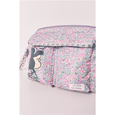 Neceser grande florecitas Mafalda