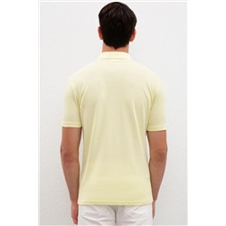 Erkek Su Yeşili Basic Polo Yaka Tişört