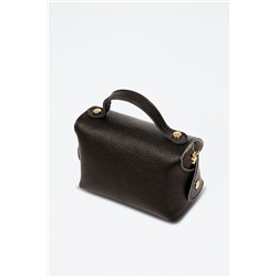 Bandolera de piel Arzano - Negro