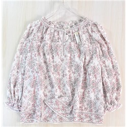 Свободная повседневная шифоновая рубашка