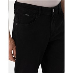 Antrasit Straight Fit Jean Pantolon