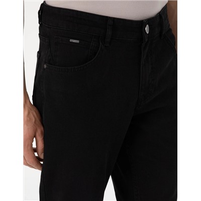 Antrasit Straight Fit Jean Pantolon