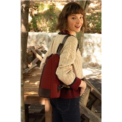 Kadın Kiremit Sırt Çantası