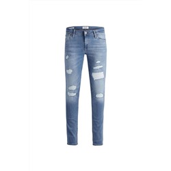 Vaquero slim fit Celeste