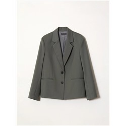 Жакет прямого кроя из костюмной шерсти, ML759/fence