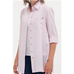 Kadın Pudra Uzun Kollu Gömlek