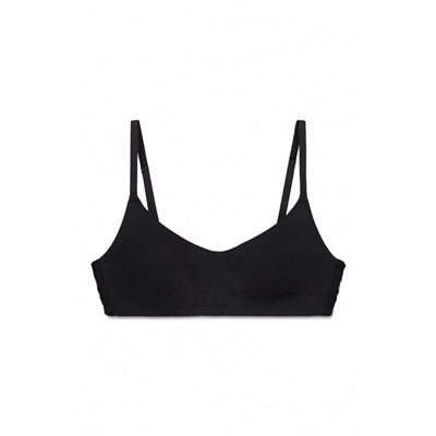 Sujetador top relleno modal y encaje negro