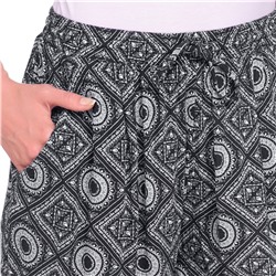 Damen Shorts mit Allover-Motiv