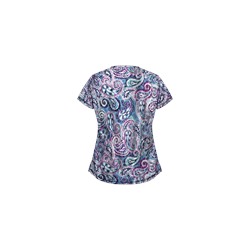 UA Boho Paisley Ceil Scrub Top