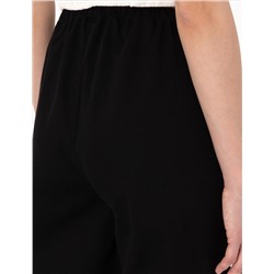 Siyah Yüksek Bel Loose Fit Pantolon