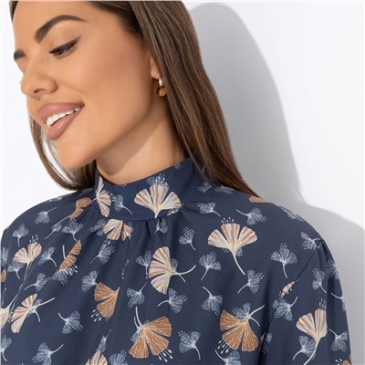 Блуза с акцентными рукавами, Драма в деталях