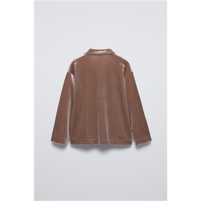 VELVET SHIRT