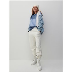 T-Shirt Aus Materialmix