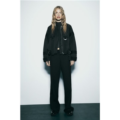 BOMBER COMBINADA HEBILLAS ZW COLLECTION