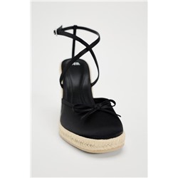 FEW ITEMS LEFT SATIN WEDGES