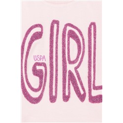 Kız Çocuk Toz Pembe Sweatshirt