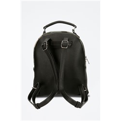 Mochila Nicole Caqui y negro