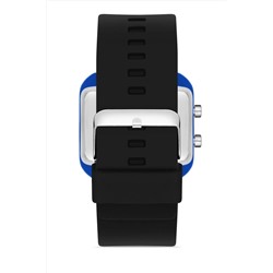 Aqua Di Polo 1987 Unisex Siyah Silikon Dijital Led Kol Saati Apwr033004