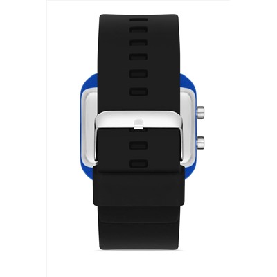 Aqua Di Polo 1987 Unisex Siyah Silikon Dijital Led Kol Saati Apwr033004