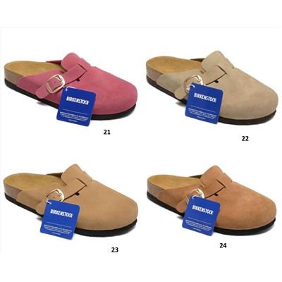 Закрытые сабо  25 цветов БРИКЕНСТО*К