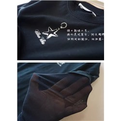 Хлопковый лонгслив для девочек МАА*Г