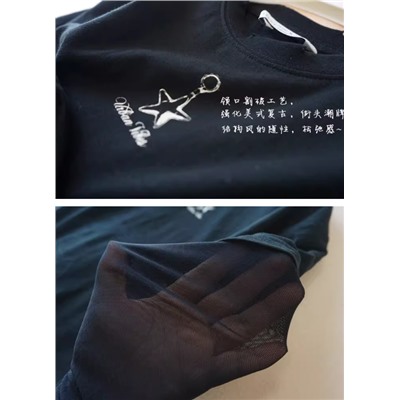 Хлопковый лонгслив для девочек МАА*Г