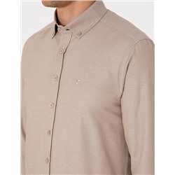 Vizon Oxford Slim Fit Kolay Ütülenebilir Gömlek