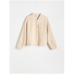 Jacke mit Wollanteil