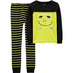 Carter's | Kid 2-Piece Halloween Skeleton Snug Fit Cotton PJs