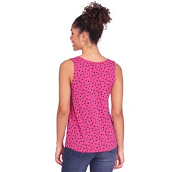 Damen Top mit Makramee-Spitze