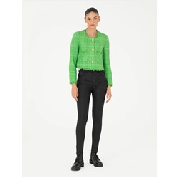 Siyah Skinny Fit Jean Pantolon