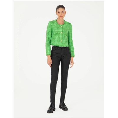 Siyah Skinny Fit Jean Pantolon