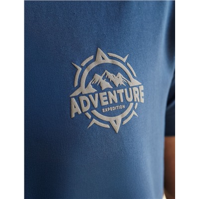 Футболка из премиального хлопка с авторским принтом