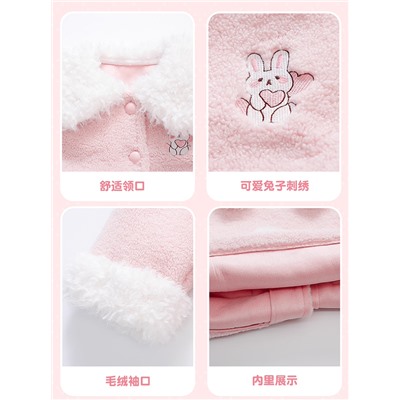 Пушистая курточка для девочек