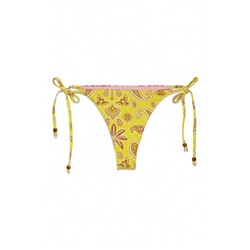 Braga bikini tanga estampado multicolor