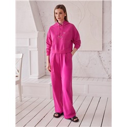 Свободные брюки из тонкого премиального футера с эластаном