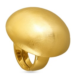 Кольцо 3см Геометрия (покрытие матовое золото), Есть комплект