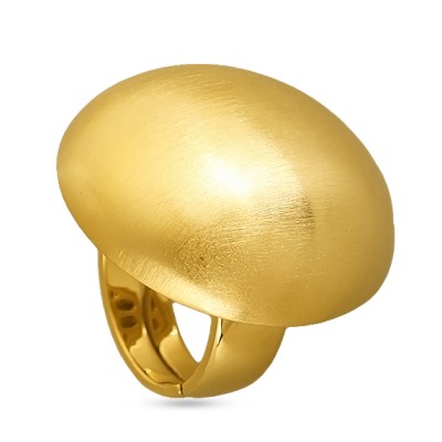 Кольцо 3см Геометрия (покрытие матовое золото), Есть комплект