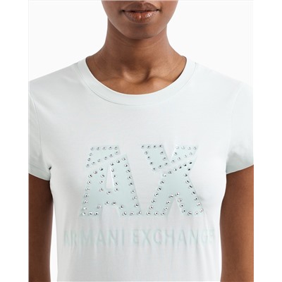 SLIM FIT T-SHIRT IN STRETCH COTTON JERSEY