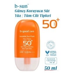 B-good care invisible sunfluid spf 50 Невидимое солнцезащитное молочко 50 мл