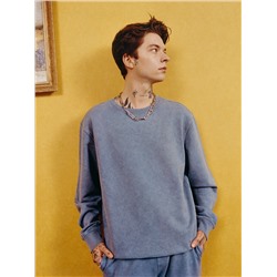 RE.DESIGN Sweatshirt aus Baumwolle mit Wascheffekt