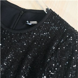 Женский комбинезон  Kar*l Lagerfel*d 😎 Эластичный топ с пайетками, и свободные не эластичные брюки с карманами