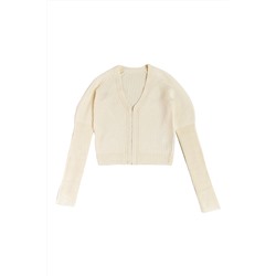 Cárdigan de lana Blanco