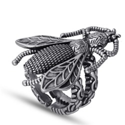 Кольцо (покрытие античное серебро)