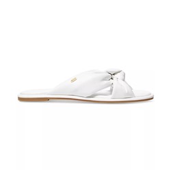 MICHAEL Michael Kors Knotted Slide Casual Leather Sandals
