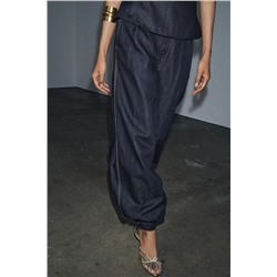 PANTALÓN DENIM BOMBACHO ZW COLLECTION