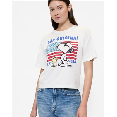 Peanuts Oversized Gap Logo T-Shirt