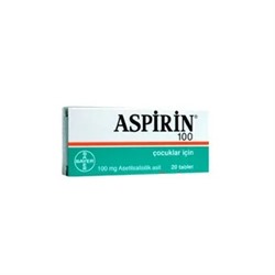 ASPIRIN 100 MG 20 TABLET
