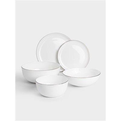 Сервиз обеденный, 6 перс, 21 пр, Арктика