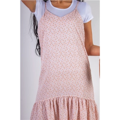 Комплект Сарафан с воланом+Футболка, арт. 8868